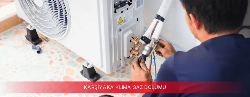 Karşıyaka İlçemi Fujitsu Klima Gaz Dolumu